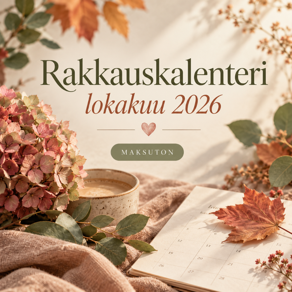 Rakkauskalenteri - lokakuu 2026